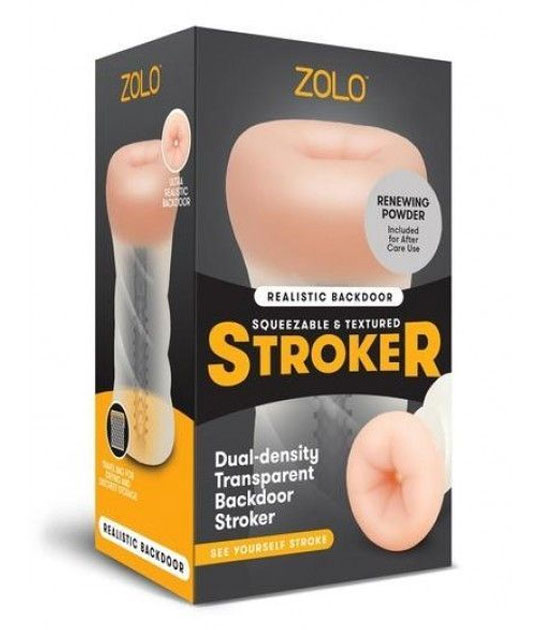 ZOLO Backdoor Masturbator Clear