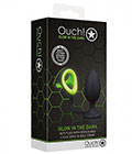 Ouch  Plug W Cockring Ballstrap Glow