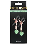Bound  Nipple Clamps Rose Gold Glow 3