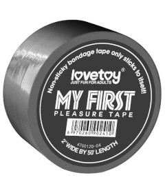 My First Non Sticky Bondage Tape Grey