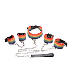 Master Series-Kinky Pride Bondage Set