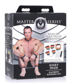Master Series-Kinky Pride Bondage Set