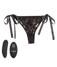 Remote Control Lace Thong Set