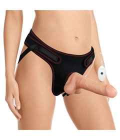 Ingen Vibrating 7.5Inch Strap-On Balls