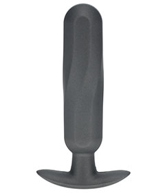 Ouch - Oblong Anal Plug Gun Metal