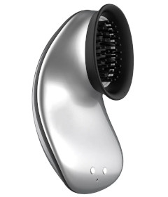 Twitch Hands-Free Suction & Vibe Silver