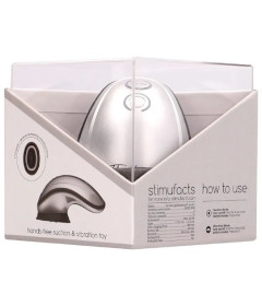 Twitch Hands-Free Suction & Vibe Silver