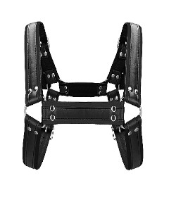 Buckle Bulldog Harness L XL Black