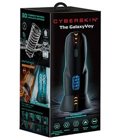 CyberSkin Galaxy Voy Thrusting & Rotating Masturbator