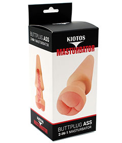 Kiotos - Buttplug Ass 2 In 1 Masturbator