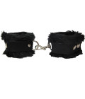 HAN011  Black Soft Fleece Cuffs