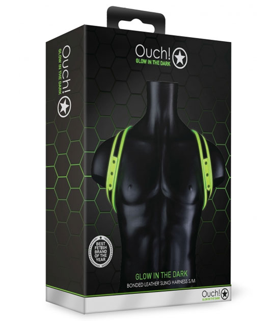 Ouch - Sling Harness Glow In Dark S M