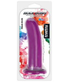 Silicone Holy Dong Large Purple