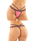 SEXY BITCH PANTY & THONG 2PK L XL