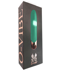 O-Vibe Rechargeable Bullet Vibrator - Teal