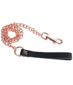 Chain Lead Rose Gold