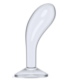 Flawless Clear Anal Plug 6 Inch