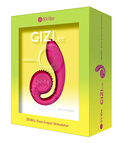 Svibe Snail Gizi Lite Vibrator - Pink