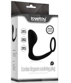 Combo Orgasm Cockring Plug