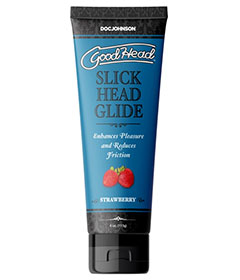 Goodhead Slick Head Glide Strawberry 4oz