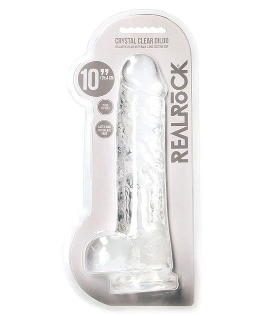 Realrock Crystal Clear 10 Inch Clear