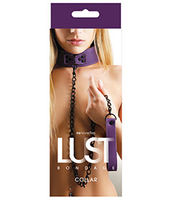 Lust Bondage - Collar Purple