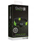 Ouch  Breathable Ball Gag Glow In Dark