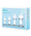 bVibe Glass Anal Dilators Set