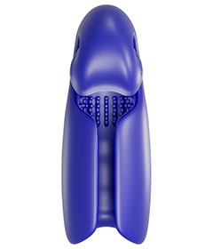 SVibe Snail EVO Dual Masturbator - Navy Blue