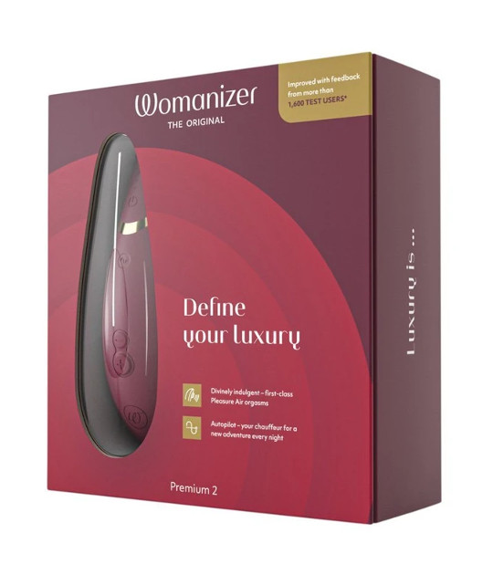 Womanizer Premium 2 Bordeaux