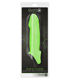 Ouch  Thick Stretch Sleeve Glow In Dark
