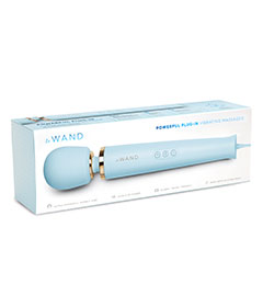 Le Wand PlugIn Massager Sky Blue