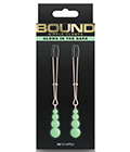 Bound  Nipple Clamps Rose Gold Glow 2