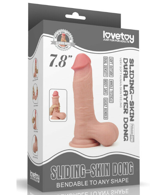 7.8Inch Sliding Skin Dual Layer Dong