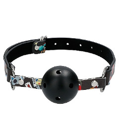 Ouch - Printed Breathable Ball Gag