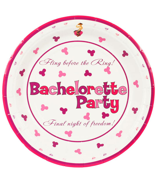 Bachelorette Party Plates 7 