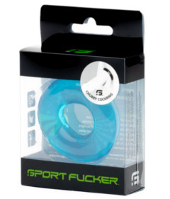 Sport Fucker - Rubber Cockring Ice Blue