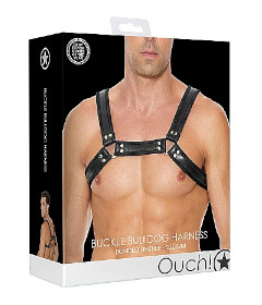 Buckle Bulldog Harness S M Black