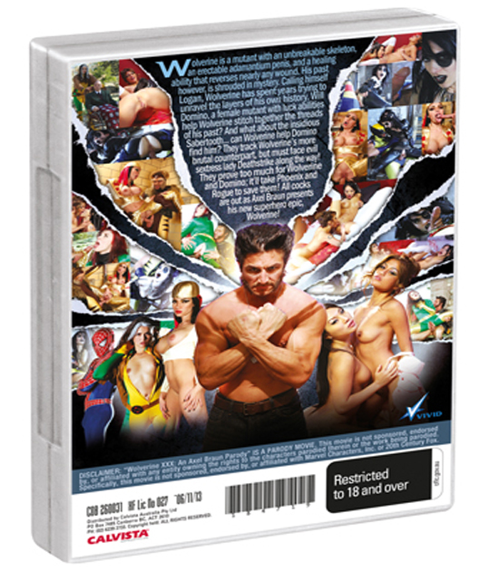 Adult Movie - Parody - Wolverine XXX DVD – S & G - TLZ