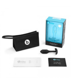 b-vibe Snug Plug 1 Black
