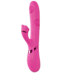 VIVE - Fiore G-Spot Air Wave and Tapping Flared Clit - Pink