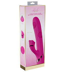 VIVE - Fiore G-Spot Air Wave and Tapping Flared Clit - Pink