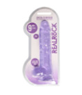 Realrock Crystal Clear 9Inch Purple