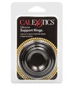 Silicone Support Rings - Black