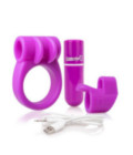 Screaming O Charged Combo Ring & Finger Vibe Purple