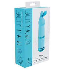 Loveline - Reve - 10 function Mini Rabbit - Blue