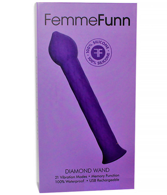 Femme Fun Diamond Wand Purple