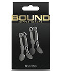 Bound  Nipple Clamps C1 Gunmetal