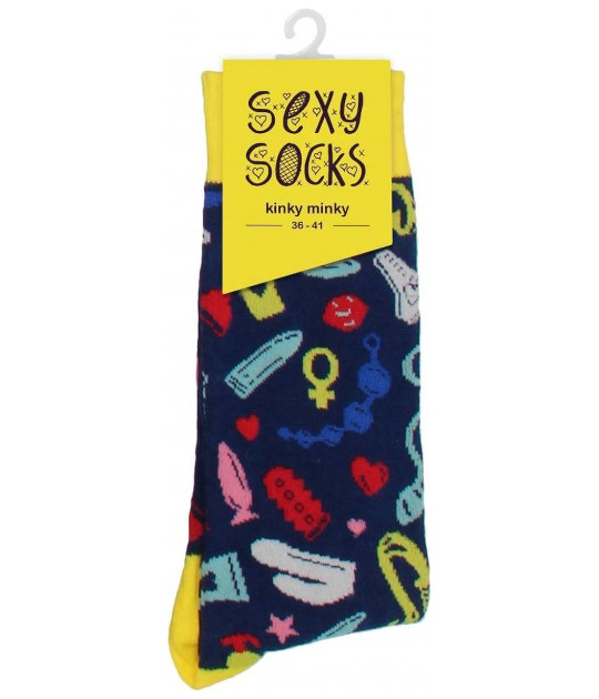 Sexy Socks Kinky Minky Size 36-41 