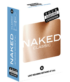 Four Seasons Naked Condoms 6pk